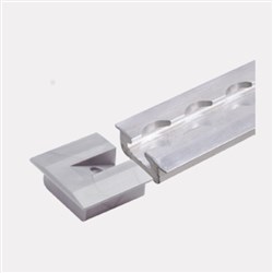 CAPTIVE TRACK RECESSED 3M ALUM